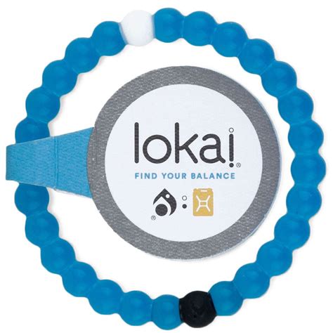 Lokai - NEW Limited Edition Blue Water Lokai Medium Bracelet - Walmart.com