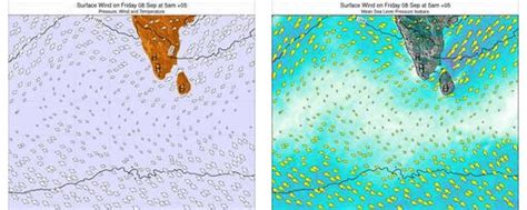 Weather forecast for places in Sri Lanka