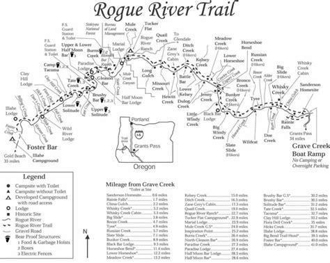 Rogue River Map | Joe Duck