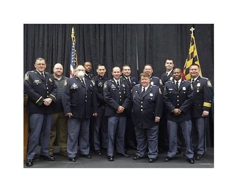 Highway Safety Office presents 18 members of Baltimore County Police ...