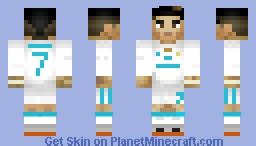 Cristiano ronaldo Minecraft Skin