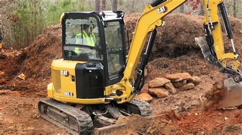 Cat® 303.5 CR Mini Excavator Customer Story – Sunshine Ridge, LLC ...