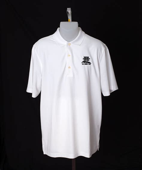 Greg Norman Golf Shirt Kili Summit Club Logo — White | Kili Summit Club