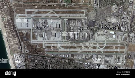 Los angeles international airport map hi-res stock photography and ...