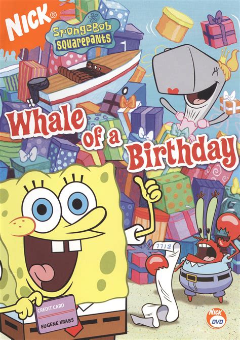 Whale of a Birthday (DVD) - Encyclopedia SpongeBobia - The SpongeBob ...