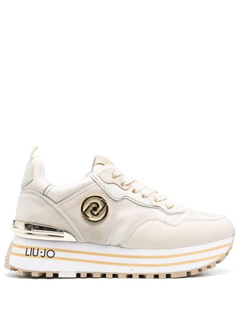 LIU JO logo-plaque low-top Sneakers - Farfetch