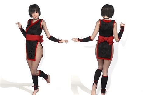 [Clothes] Kunoichi suit & Net suit2 - Paid Clothing - | Virt-A-Mate Hub