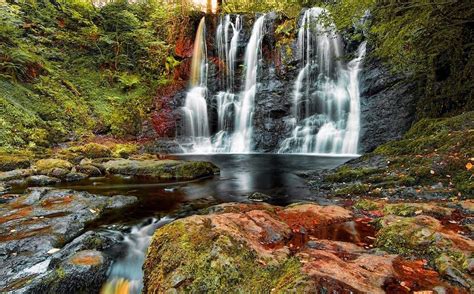 Glenariff Waterfalls, Co. Antrim | Images of ireland, Waterfall, Ireland