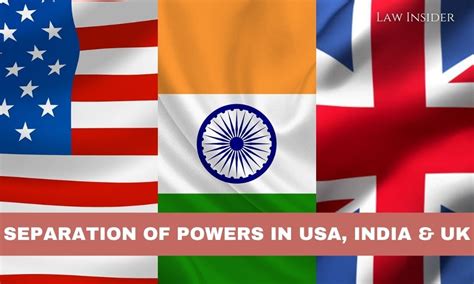 Analysis of Separation of Powers in India, USA & UK - LAW INSIDER INDIA- INSIGHT OF LAW (SUPREME ...