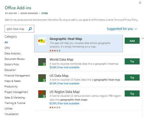 How to Make a Geographic Heat Map in Excel