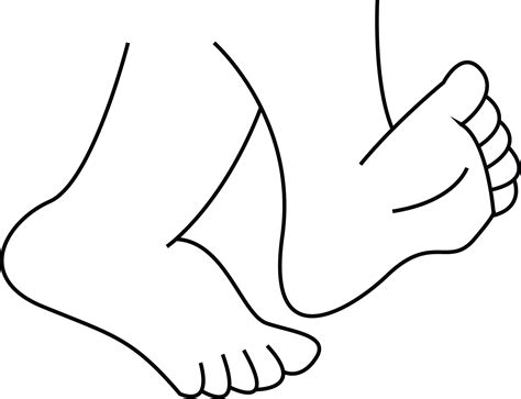 Feet Walking Drawing | Free download on ClipArtMag