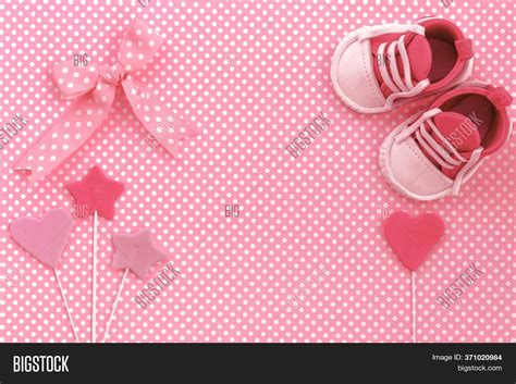 Baby Girl Pink Card. Image & Photo (Free Trial) | Bigstock