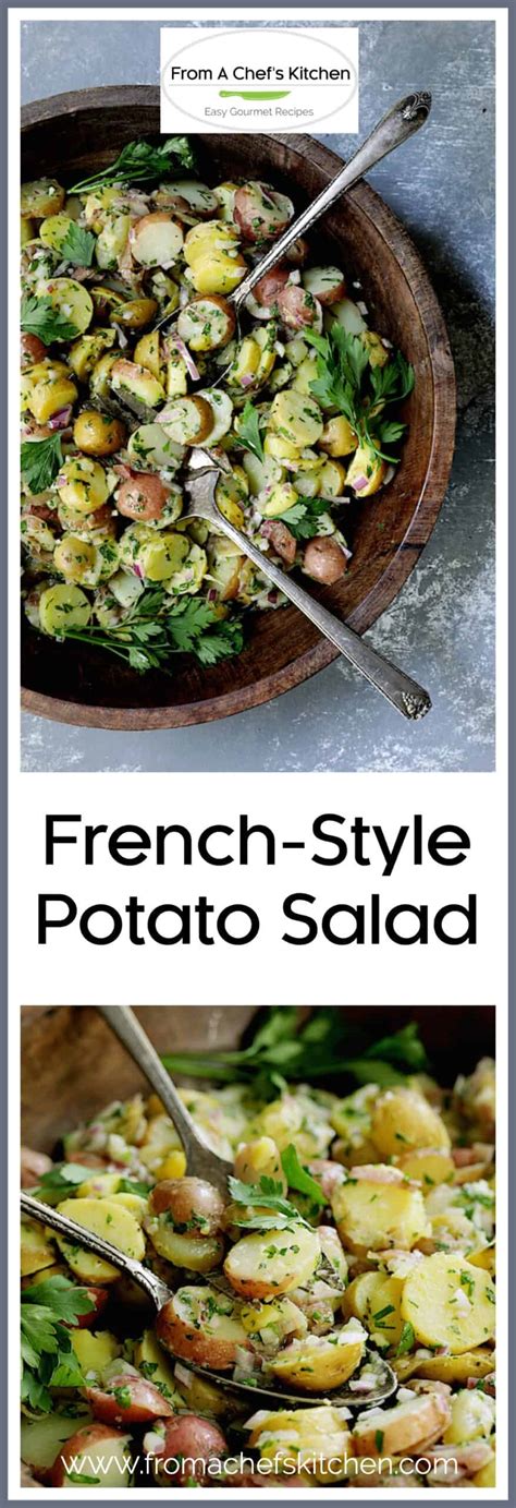 French Potato Salad Recipe - EASY! - From A Chef's Kitchen