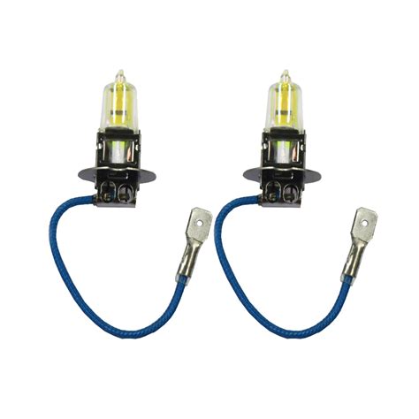 car styling H3 12V 55W 3000K 2400lm Golden Yellow Fog Light Bulbs For AUDI Honda DC/12V-in Car ...