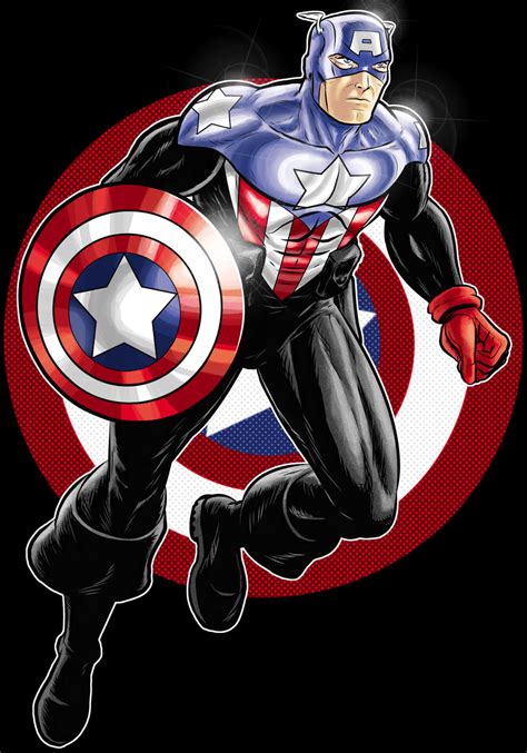 Bucky Barnes Captain America by Thuddleston on DeviantArt