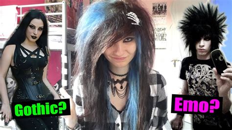 The Difference Between Emo And Gothic - YouTube