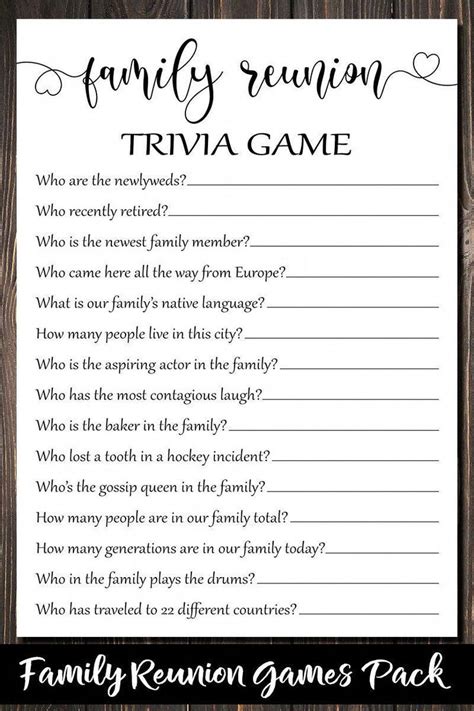 Family Reunion Games, 5 Games In One, Family Reunion Word Scramble, Whats On Your Phone, Family ...