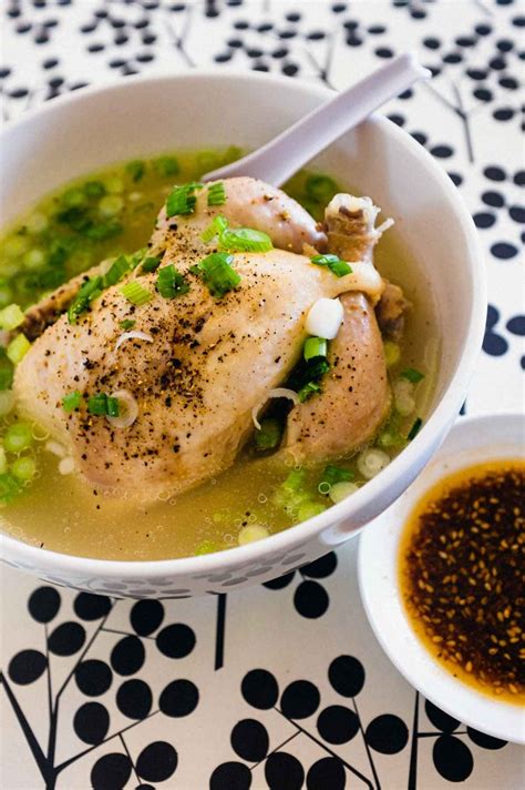 Korean Samgyetang (Ginseng Chicken Soup) - from Cook Eat World