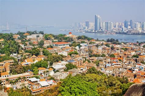 Xiamen Gulangyu island stock photo. Image of cityscape - 36289832