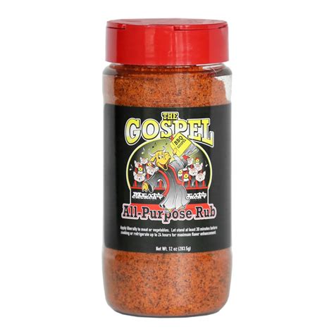 Meat Church - The Gospel All Purpose BBQ Rub - Pinecraft Barbecue LLC.