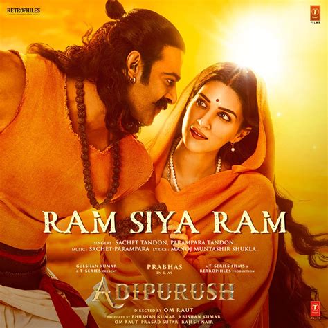 ‎Ram Siya Ram (From "Adipurush") [HINDI] - Single by Sachet Tandon ...