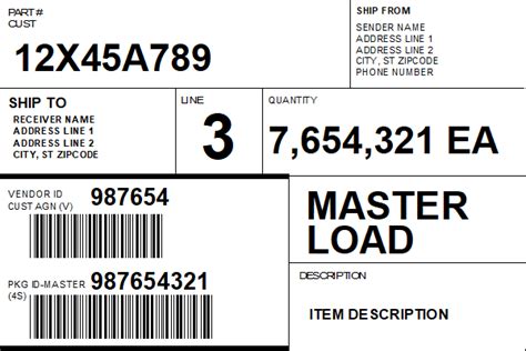 Fedex Shipping Label Template