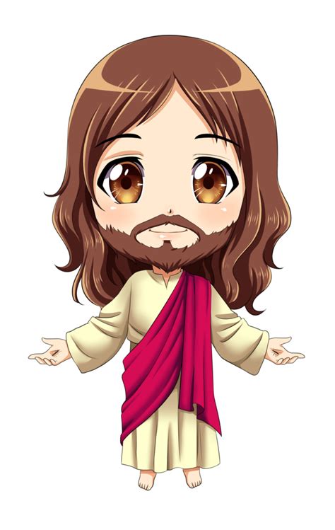 Jesus Chibi (COMMISSION) by KARIS-coba | Dibujos de jesús, Dios animado, Virgencita de guadalupe ...