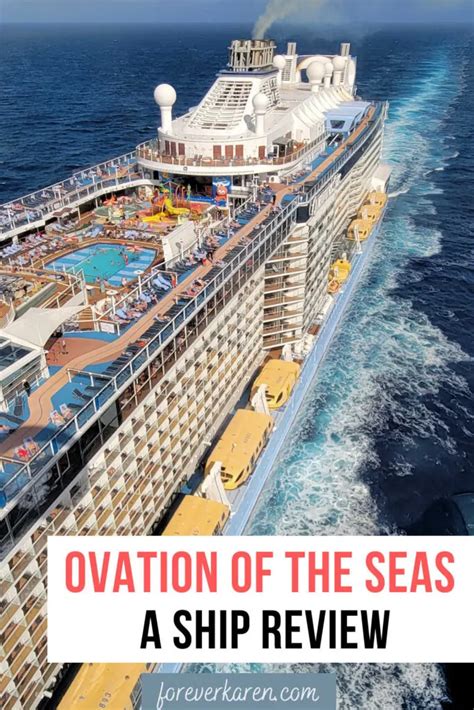 Ovation Of The Seas Review: The Ultimate Ocean Playground - Forever Karen