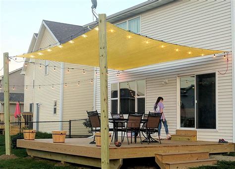 30+ Backyard Sail Shade Ideas – ZYHOMY