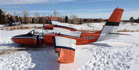 Crash of a Rockwell Aero Commander 500B in Broomfield | Bureau of Aircraft Accidents Archives