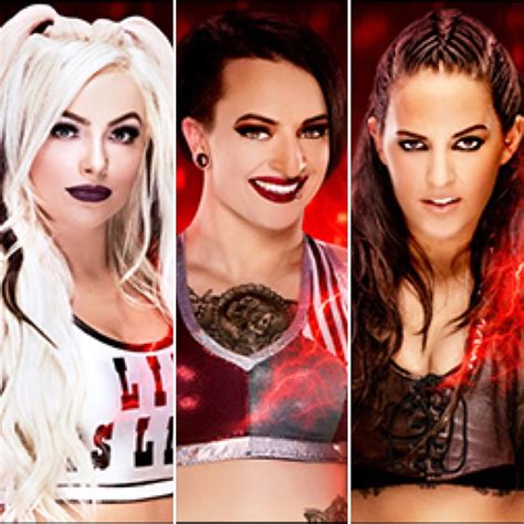 Liv Morgan & Ruby Riott & Sarah Logan are commonly known as The Riott Squad (Facebook). | Women ...