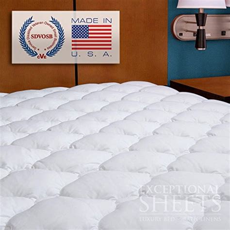 Five-Star Hotel Mattress Topper with Fitted Skirt, Queen - mattress.news