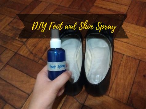 DIY Natural Stinky Foot and Shoe Spray - Hello Green Beauty