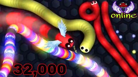 32,000 Slitherio Gameplay Nr. 1 Leaderboard + Montage - Online ...