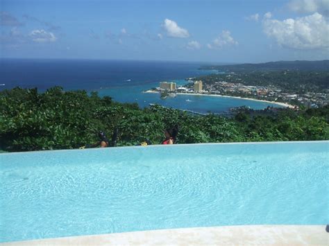 Mystic Mountain in Jamaica overlooking the town of Ocho Rios ...