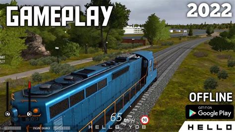 Train Simulator Pro USA | OFFLINE - 2022 Gameplay & Review ( Android ) - YouTube