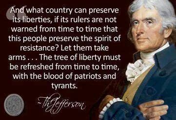 Thomas Jefferson... Refresh the tree of liberty. - http://www ...