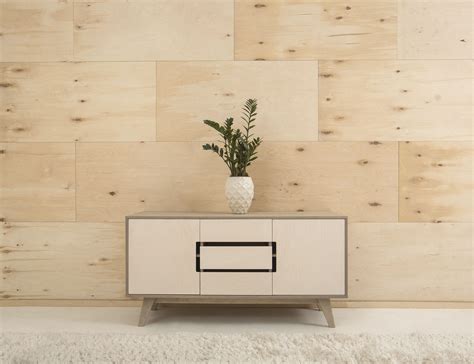 Natural plywood wall panels | Wall covering ideas panelling, Plywood ...