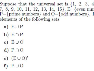 Sets-Set notation worksheets (with solutions) | Teaching Resources