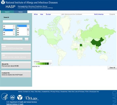 Geographical Mapping of Influenza Strains in the Hemagglut… | Flickr