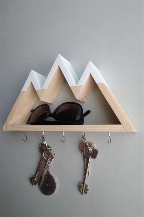 35+ Best DIY Key Holder & Shelf Ideas | Key holder diy, Modern key ...