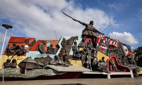 Katipunan (KKK) Monument in Manila, Philippines Stock Photo | Adobe Stock