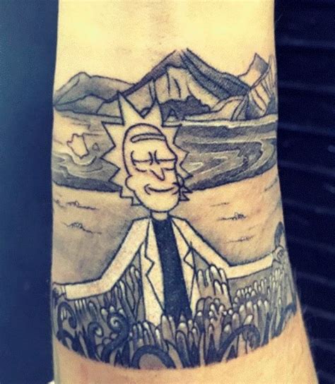 35+ Amazing Rick Sanchez Tattoos with Meanings and Ideas - Body Art Guru