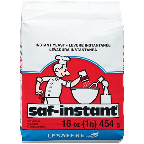 Lesaffre Saf-Instant Dry Instant Red Yeast, 16 oz - Walmart.com - Walmart.com