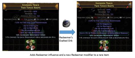 Redeemer's Exalted Orb Mods & Farming - PoE Redeemer Mods & Influence