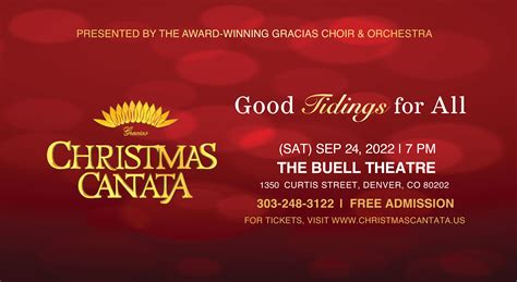 Christmas Cantata | Denver Performing Arts Complex