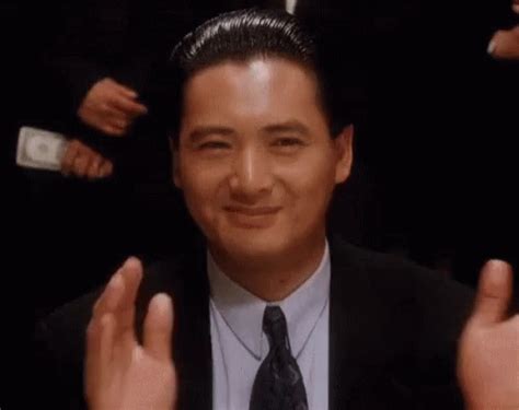 Chow Yun Fat Clap GIF - ChowYunFat Clap GodOfGamblers - Discover ...