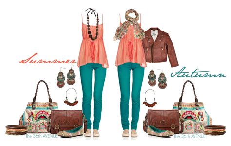 Navy Teal and Coral Fashion | The 36th AVENUE