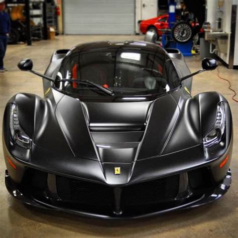 World’s First Matte Black Ferrari LaFerrari Is Superhero Madness ...