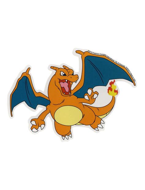 Pokemon Charizard Sticker | Hot Topic